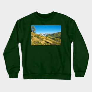 Italian Alps Near Sauris Crewneck Sweatshirt